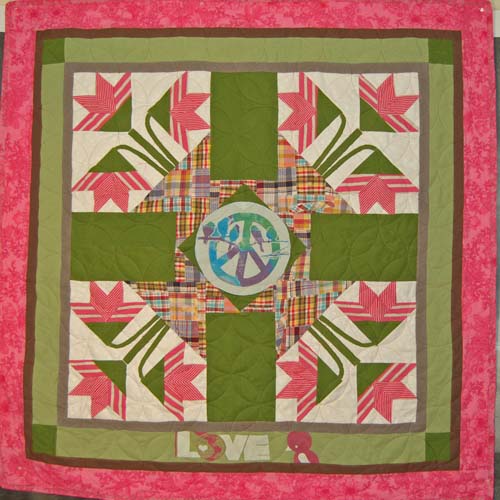 Bereavement quilt for very young girl