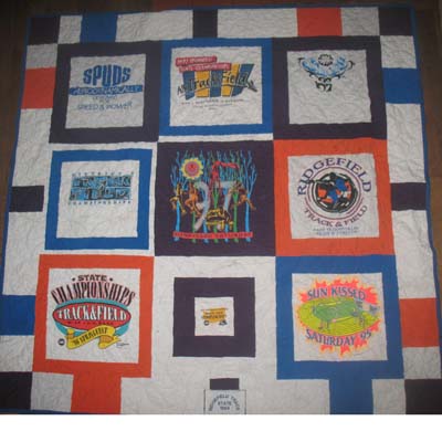 Track T-Shirt Quilt