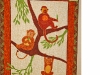 Quilted Wall Hanging - Monkeys