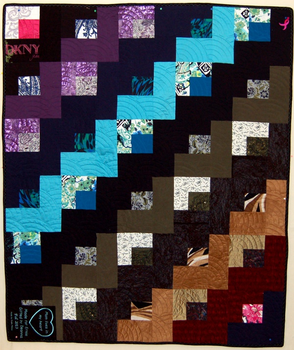 Bereavement quilt - Ernie's quilt