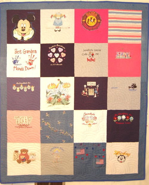 t-shirt quilts and bereavement t-shirt quilts