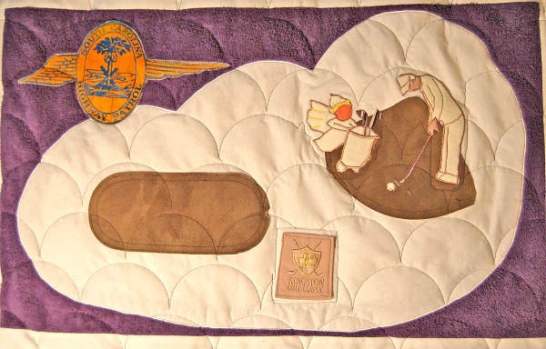 Detail of Bereavement Story Quilt
