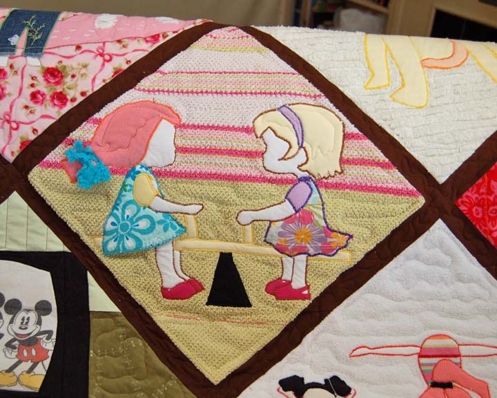  Memory quilts, baby clothes quilts